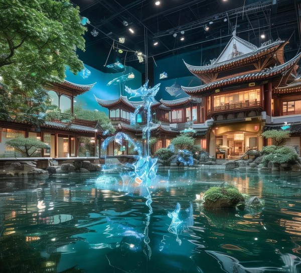 东阳亭塘数字油画展,文化与艺术的完美融合 东阳亭塘数字油画展,文化与艺术的完美融合